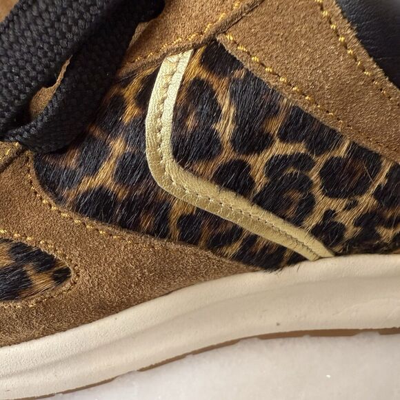 Voile Blanche Julia Flowee Sneaker Size US 6.5 EUR 37 Leopard Print Luxury - Picture 11 of 14